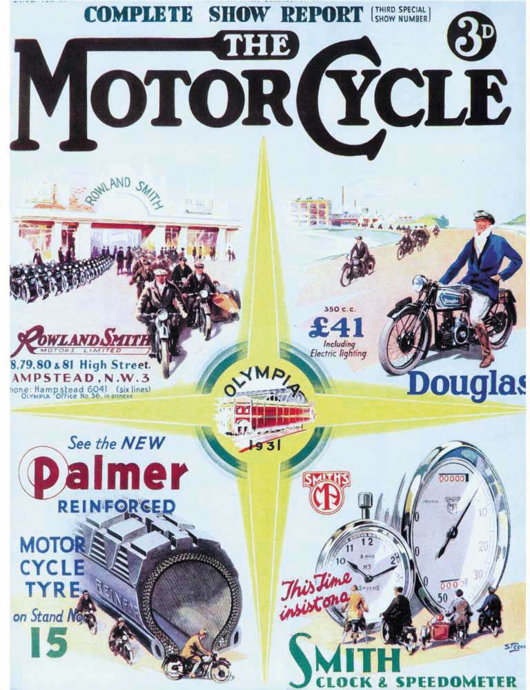 The Classic MotorCycle: Olympia Complete Show Report - A3 Poster / Print