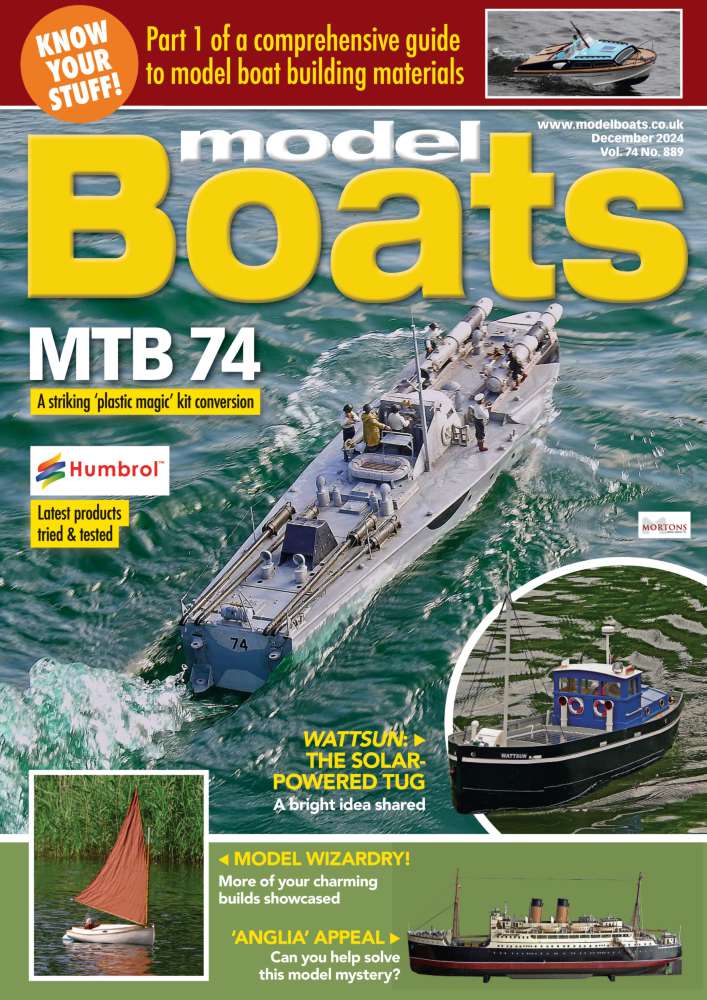 Model Boats Cover